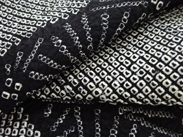  本総絞り　若松模様絵羽織